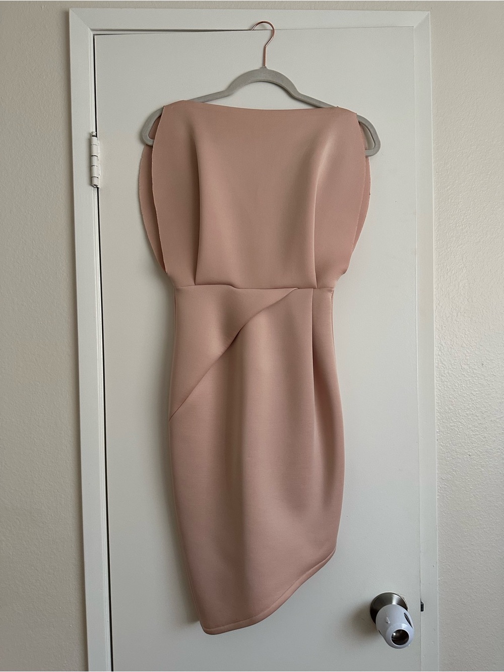 Blush Pink Women's Sheath Dress